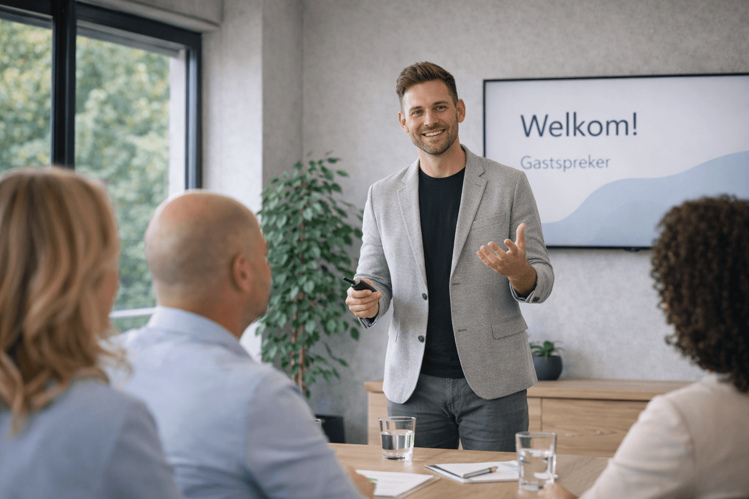 Gastspreker sfeerbeeld